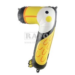 Balónové zvířátko číslo 7, 100 cm