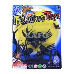 Dekorace Pavouci 4 ks