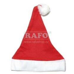 Čepice Mikuláš - Santa, s bambulkou