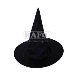 Klobouk čarodějnický, černý