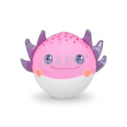 Plyšák Kuli Friends, squishy - Růžový axolotl