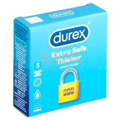 Prezervativ Durex Extra Safe, 3 ks