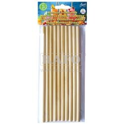 Brčka bambusová koktejlová, 10 ks