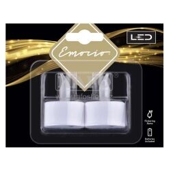 Čajová LED svíčka, 2 ks