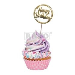 Napichovátka party Happy Birthday, 10 ks