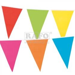 Girlanda XL praporky, 10 m