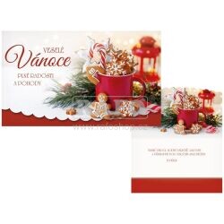 Přání vánoční MFP - Perníčky a kakao