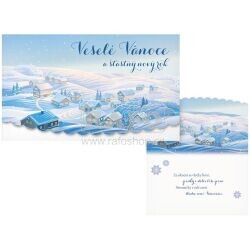 Přání vánoční MFP - Zima v údolí