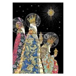 Přání Bug Art A6, vánoční - Tři králové