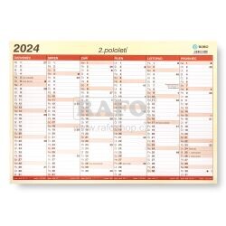 Stolní kalendář lístkový 2024, A3