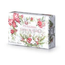 Dárkové mýdlo Překrásné vánoční svátky, 200 g