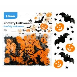 Konfety Halloween dýně/netopýři, 20 g