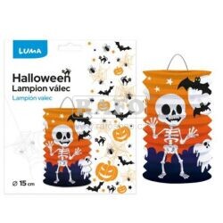 Lampion Halloween - Kostlivec