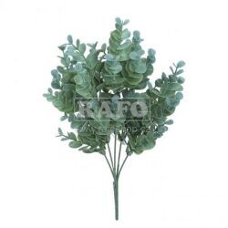Dekorace větvička eucalyptus světle zelený, 38 cm