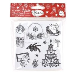 Sada razítek Aladine - Severské Vánoce, 12 ks