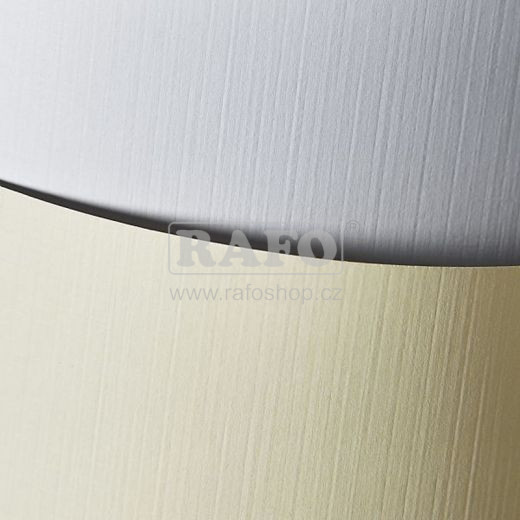 Papír ozdobný, Plátno bílá, A4, 230 g, 20 ks