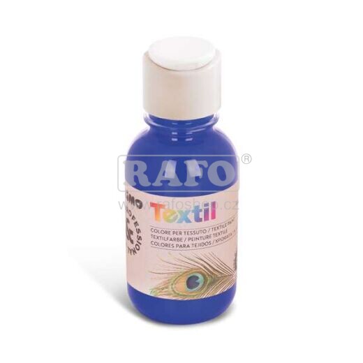 Barva na textil Primo modrá, 125 ml