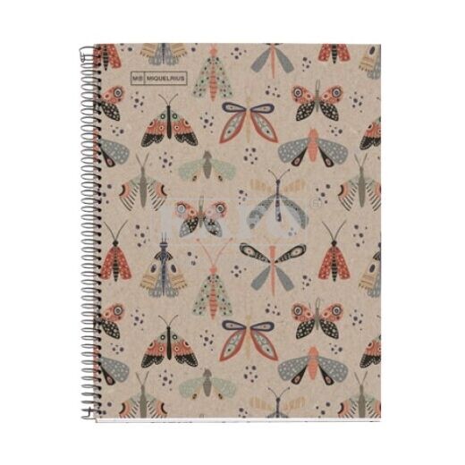 Blok A4 Miquelrius ECO Butterfly, 80 g, 80 listů, linka