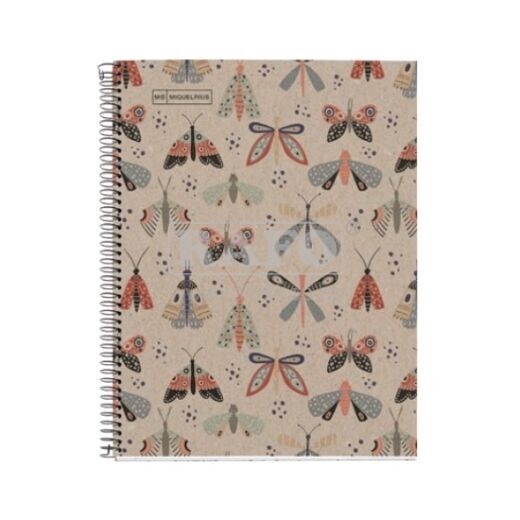 Blok A5 Miquelrius ECO Butterfly, 80 g, 80 listů, linka