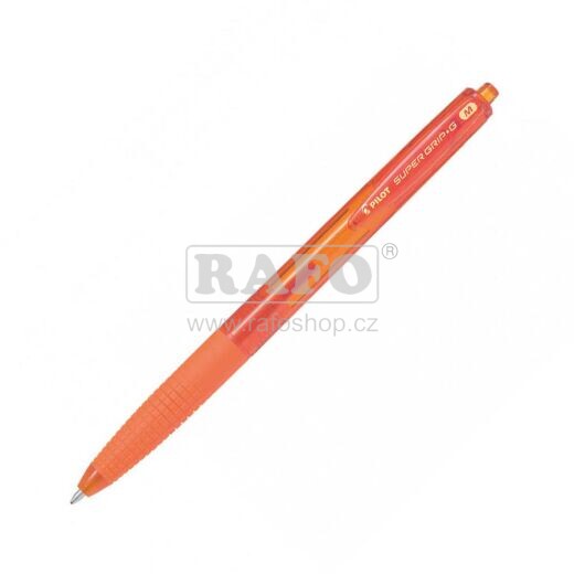 Propiska Pilot SuperGrip-G hrot M, oranžová