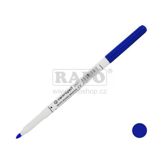 Fix Centropen 2507, whiteboard, modrý, kulatý hrot 1 mm