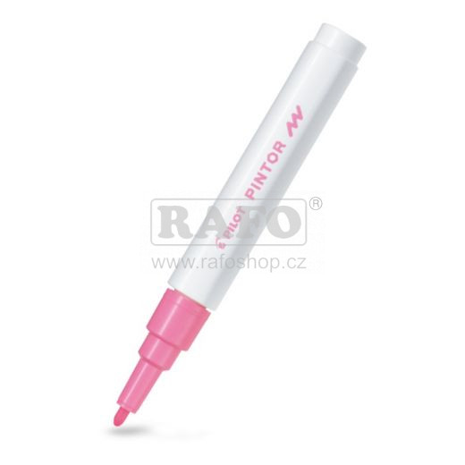 Akrylový fix Pilot Pintor, F 1.0 mm, růžový