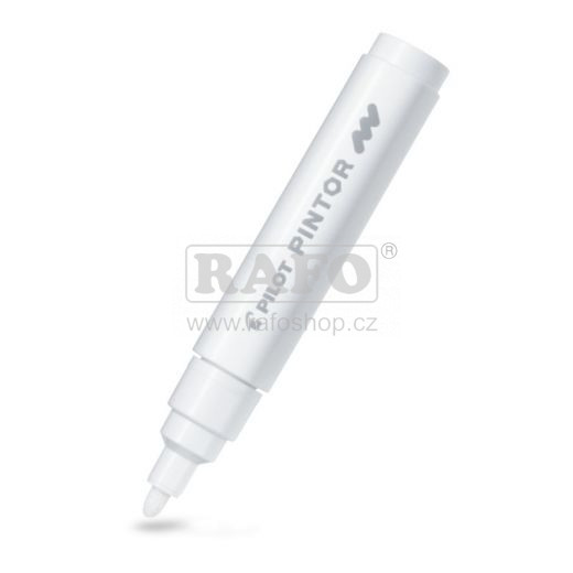 Akrylový fix Pilot Pintor, M 1.4 mm, bílý