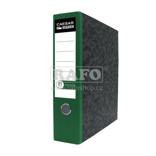 Pořadač ECO, 8 cm, pákový, zelený