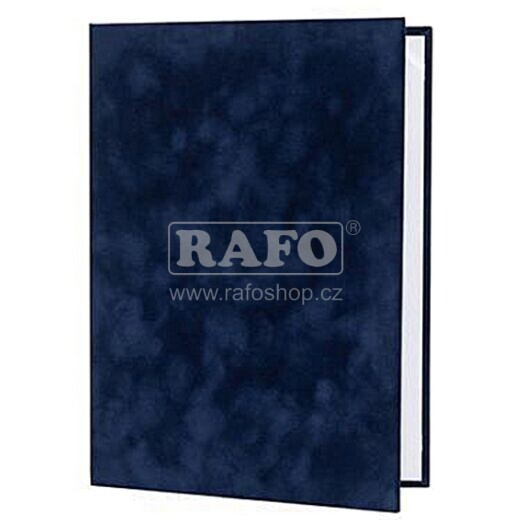 Desky na diplom A4, tmavě modré