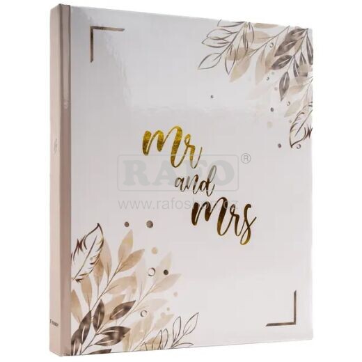 Fotoalbum Mr & Mrs, samolepící, 40 stran, 20 x 30 cm