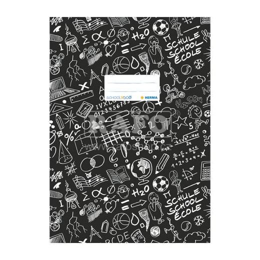 Obal na sešit A5 Schooldoo, černý