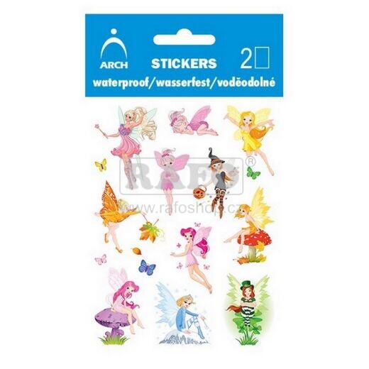 Voděodolné samolepky - Víly