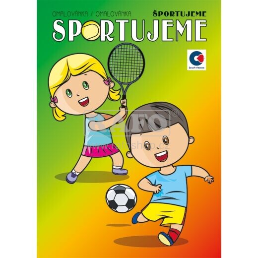 Omalovánky A5 - Sportujeme