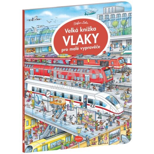 Velká knížka VLAKY pro malé vypravěče