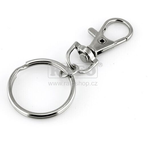 Karabina s kroužkem na klíče