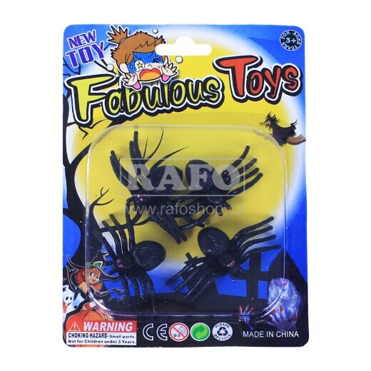 Dekorace Pavouci 4 ks