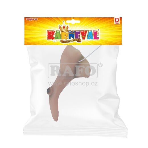 Čarodějnický nos na gumičce
