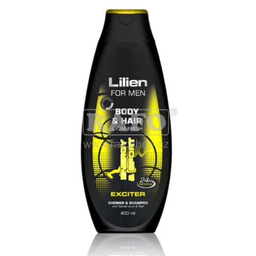 Sprchový gel Lilien for men Exciter, 400 ml