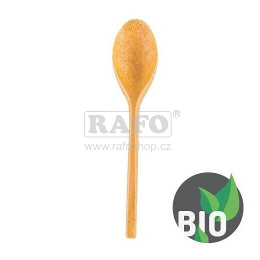 Lžíce polévková WPC 18 cm natural, 100 ks