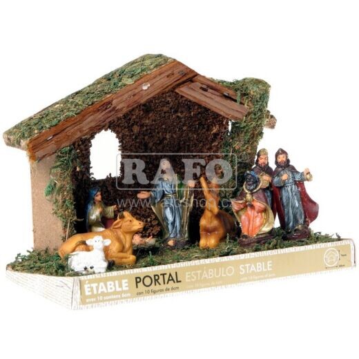 Betlém - jesličky, 20 x 13 cm